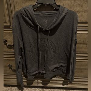 Salty Honey Gray Hooded Sweatshirt